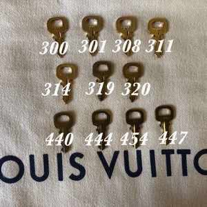 Louis Vuitton keys